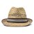 Strohhut - Gårda Agulo Natural Straw Trilby (Natur/Braun)