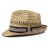 Strohhut - Gårda Agulo Natural Straw Trilby (Natur/Braun)