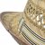 Strohhut - Gårda Agulo Natural Straw Trilby (Natur/Creme)