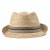 Strohhut - Gårda Benijo Raffia Trilby (Natur/Taupe)