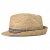 Strohhut - Gårda Marzagan Raffia Trilby (Natur/Blau)