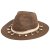 Strohhut - Gårda Nerja Fedora (braun)