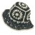 Strohhut - Gårda Rhodes Bucket hat (schwarz)