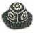 Strohhut - Gårda Rhodes Bucket hat (schwarz)