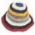 Strohhut - Gårda Sorrento Bucket hat (dunkles multi)