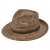 Strohhut - Gårda Tenerife Raffia Fedora (Natur/Braun)