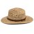 Strohhut - Gårda Toulon Fedora (khaki)