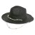Strohhut - Gårda Valencia Fedora (schwarz)