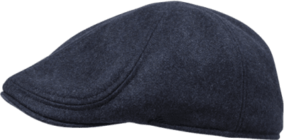 Schiebermütze / Schirmmütze - Wigéns Pub Cap Melton Wool (dunkelblau)