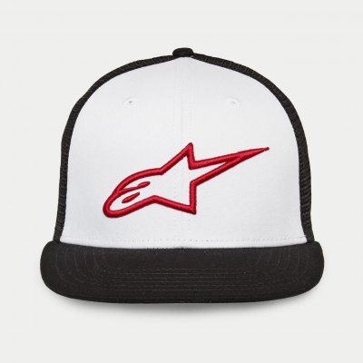 Caps - Alpinestars Corp Trucker Cap (weiß/schwarz)