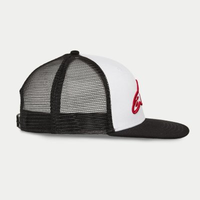 Caps - Alpinestars Corp Trucker Cap (weiß/schwarz)