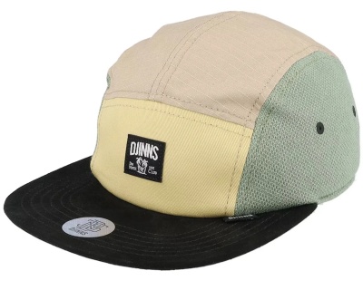 Kappe - Djinns 5 Panel Flat Cap Fab Mix (multi)
