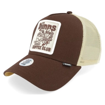 Kappe - Djinns HFT Coffee Trucker (braun/beige)
