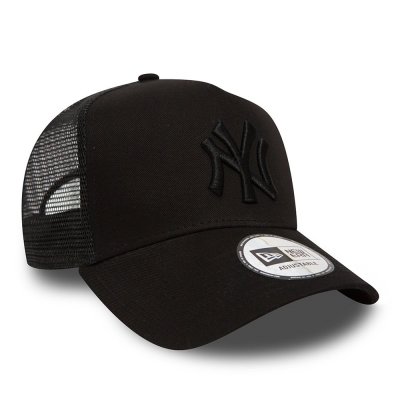 Caps - New Era New York Yankees A-Frame Trucker Cap (schwarz)
