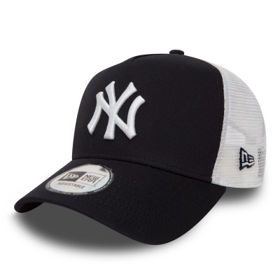 Kappe - New Era New York Yankees 9FORTY Trucker (marineblau/weiß)