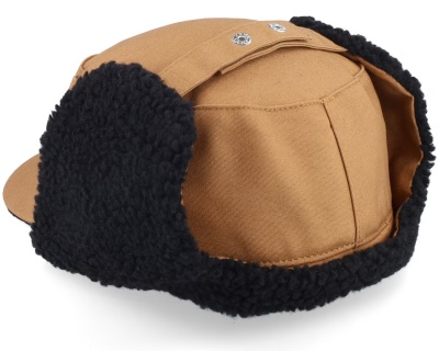 Cap - John Deere Cotton Faux Fur Lining Hat (braun)