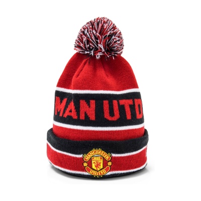 Mützen - New Era Manchester United Tassel Beanie (rot)