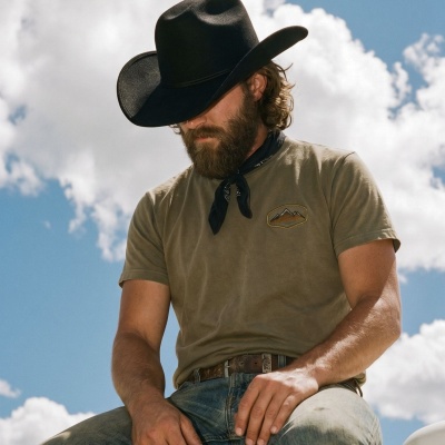 Hüte - Gårda Dubois Wool Felt Cowboy (schwarz)
