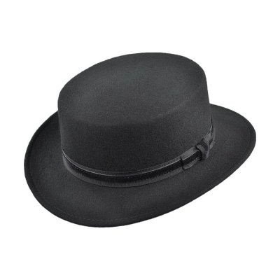 Hüte - Bernadette Boater Hat (schwarz)