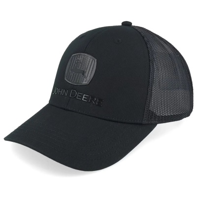 Kappe - John Deere JD TM Liquid Chrome Trucker (schwarz)