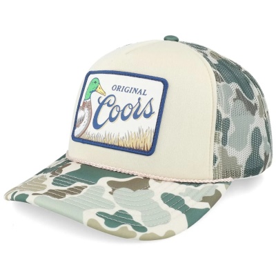 Kappe - American Needle Coors Mallard Foamy Trucker (beige/tarnfarben)