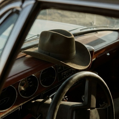 Hüte - Gårda Pocatello Crushable Wool felt Western hat (grün)