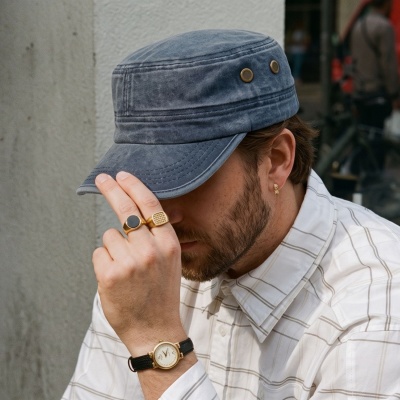 Schiebermütze / Schirmmütze - Gårda Viper Army Cap (blau)