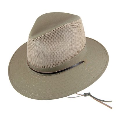 Hüte - Vented Aussie Hat (khaki)