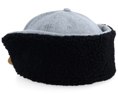 Kappe - John Deere Winter Cap (grau/beige/schwarz)