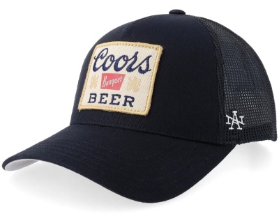 Kappe - American Needle Coors Beer Trucker (schwarz)