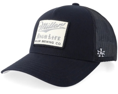 Kappe - American Needle Miller High Life Trucker (schwarz)