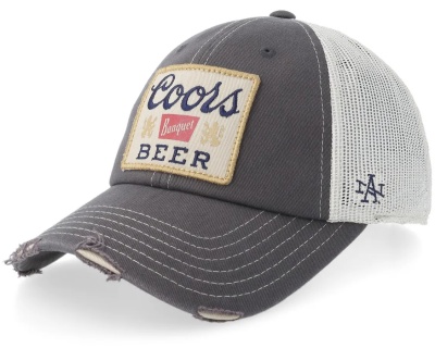 Kappe - American Needle Coors Beer Orville Trucker (grau/weiß)