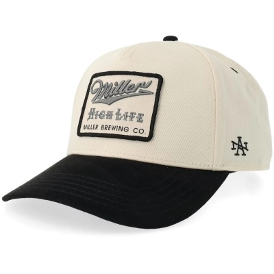 Kappe - American Needle Miller High Life Wrangler Cap (Offwhite/Schwarz)