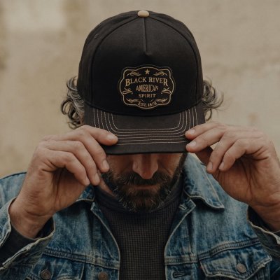 Kappe - Black River Midnight Trucker (schwarz)