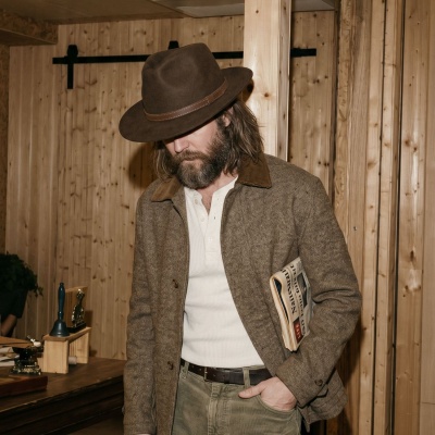 Hüte - Gårda Tropea Fedora Wool Hat (braun)