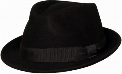Hüte - Gårda Padua Trilby Wool Hat (schwarz)