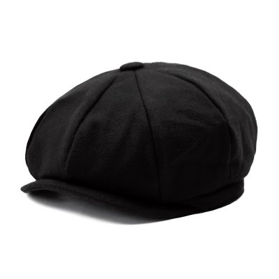 Schiebermütze / Schirmmütze - Gårda Gainford Flatcap (schwarz)
