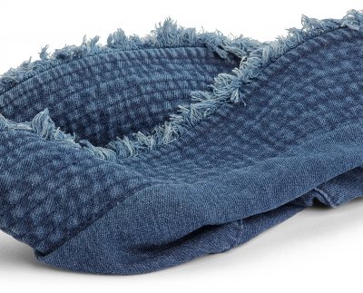 Hüte - Gårda Brooke Denim Bucket Hat (dunkelblau)