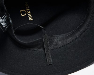 Hüte - Brixton Messer Fedora Wool (schwarz)