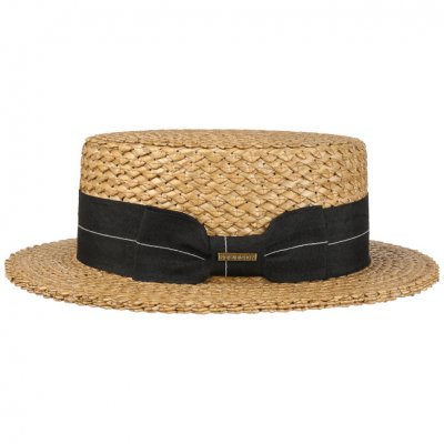 Hüte - Stetson Boater Vintage Wheat (natur)