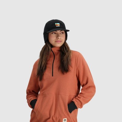 Schiebermütze - Outdoor Research Howling Wind Fleece Cap (schwarz)