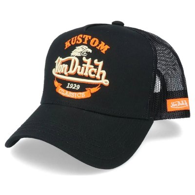 Kappe - Von Dutch Eagle Trucker (schwarz)