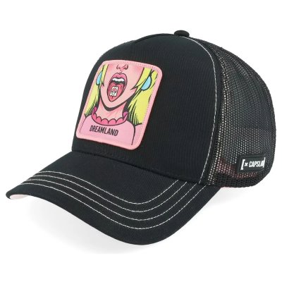 Kappe - Capslab Cute Dreamland Trucker (schwarz)