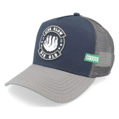 Kappe - Coastal HFT Die Old Trucker (Blau/Grau)