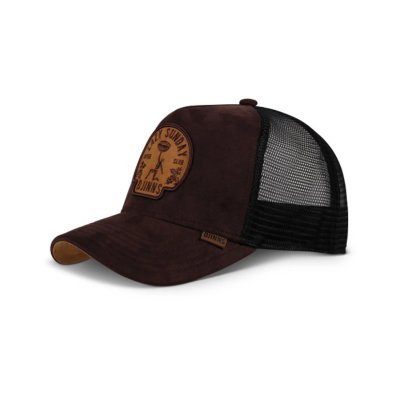 Kappe - Djinns HFT Lazy Classic Trucker (Kaffee)