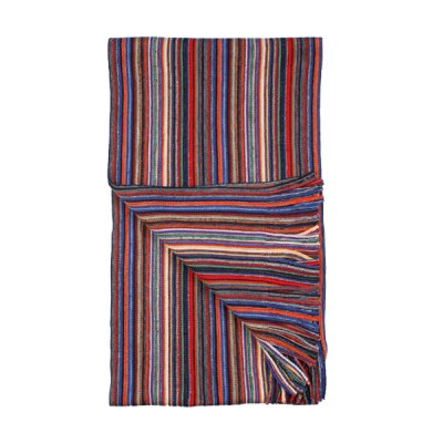 Schals - Amanda Christensen Wool Scarf Stripe (Multi)