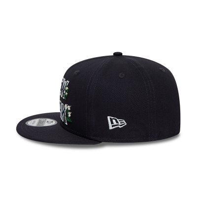 Caps - New Era Flower Worldmark 9FIFTY (schwarz)