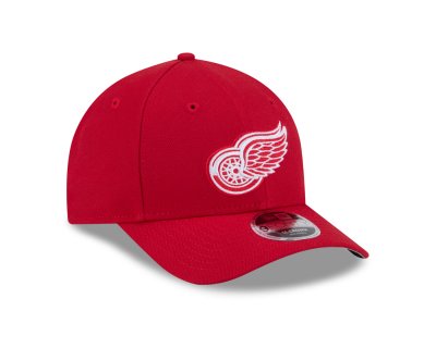 Kappe - New Era Detroit Red Wings 9FORTY M-Crown (rot)