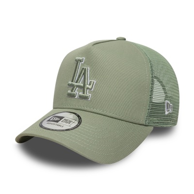Kappe - New Era Los Angeles Dodgers 9FORTY E-Frame Trucker (pastellgrün)