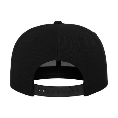 Caps - Flexfit Youth Snapback Cap (schwarz)